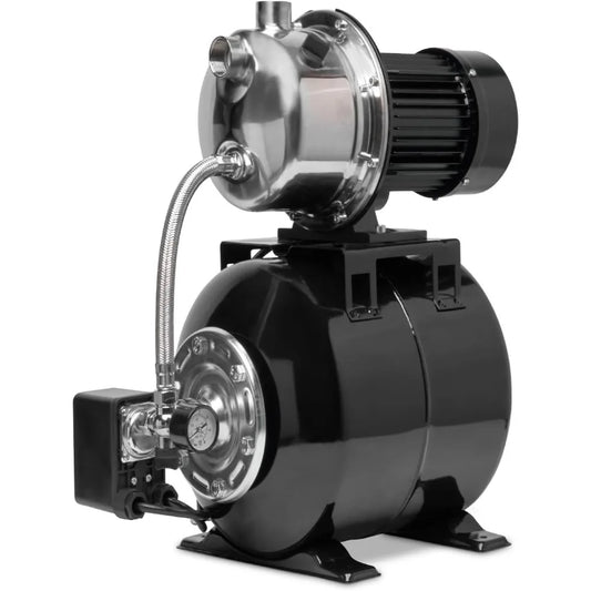 Shallow Well Pump with Pressure Tank,