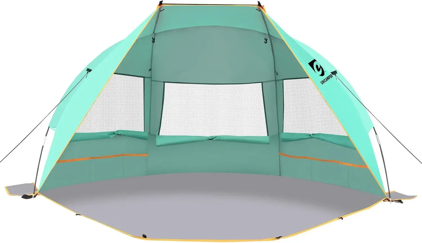 Beach Tent 3 Person with Extended Waterproof Floor