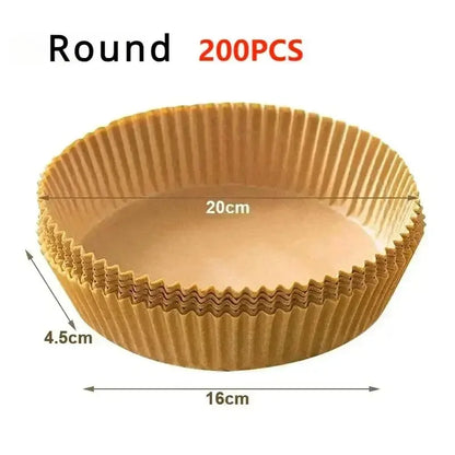 Air Fryer Baking Papers and Round  Paper Liners