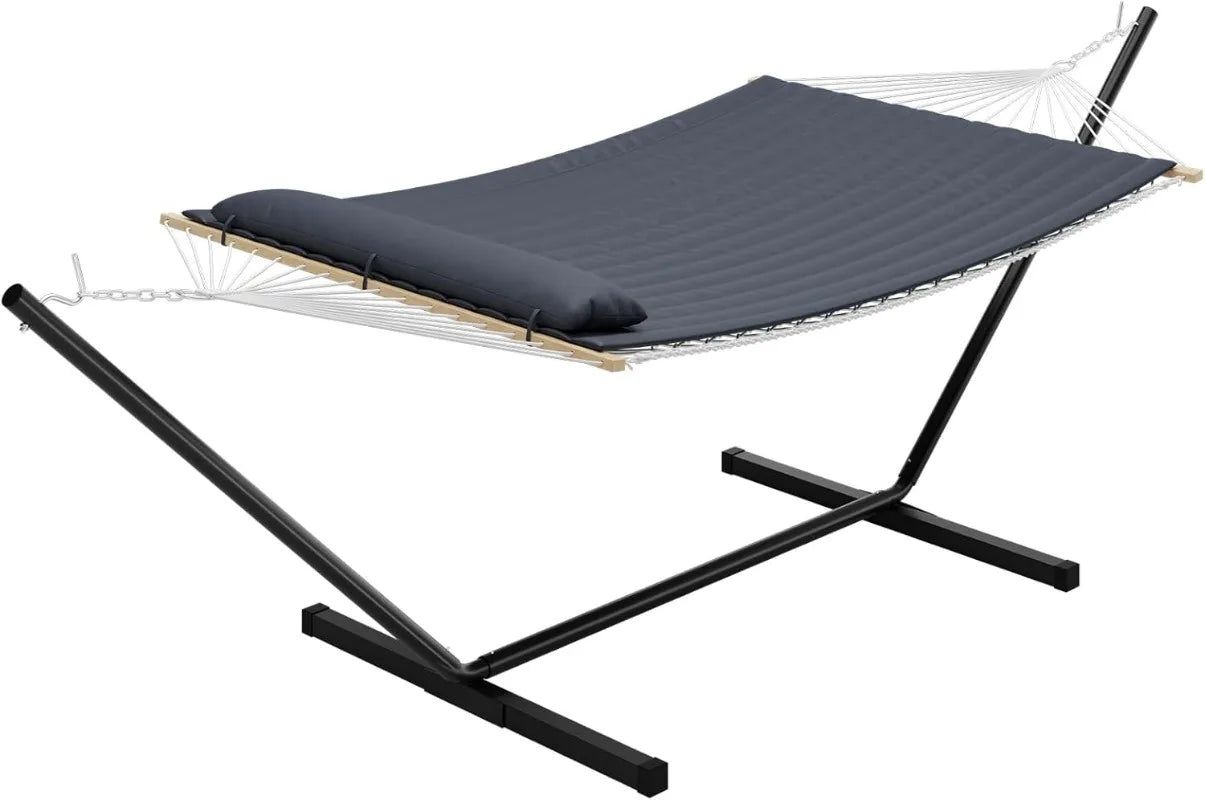 Double Hammock with  Steel Stand