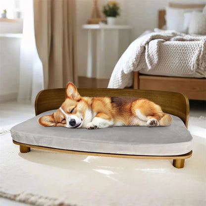 Elevated Pet Sofa  Bed with Cushion