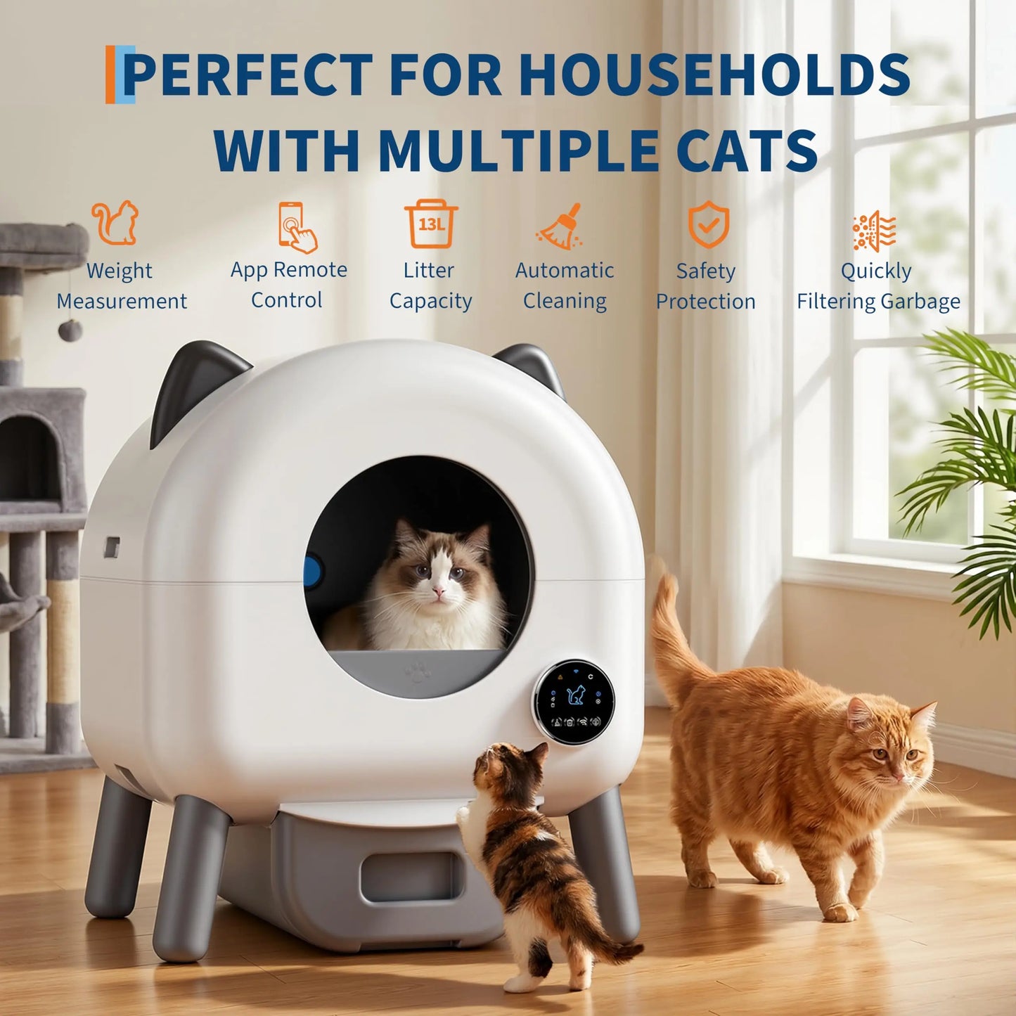 Self Cleaning Cat Litter Box
