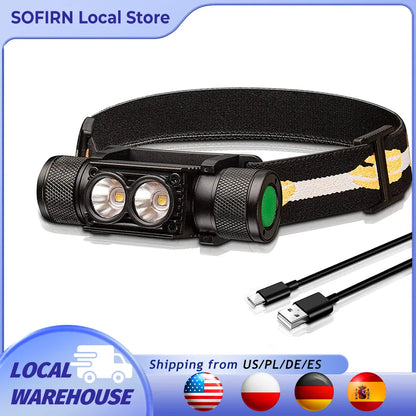 Rechargeable Headlamp with Battery,  Camping Fishing