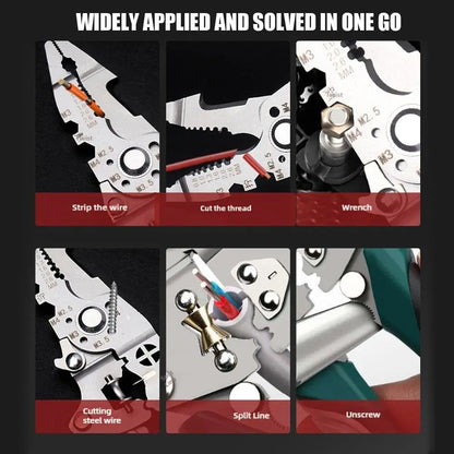 Wire Stripping Pliers Crimping Tool
