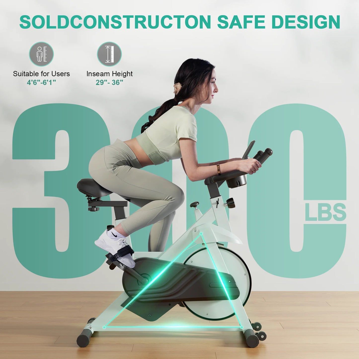 Exercise Bike, 32-Level Magnetic Resistance