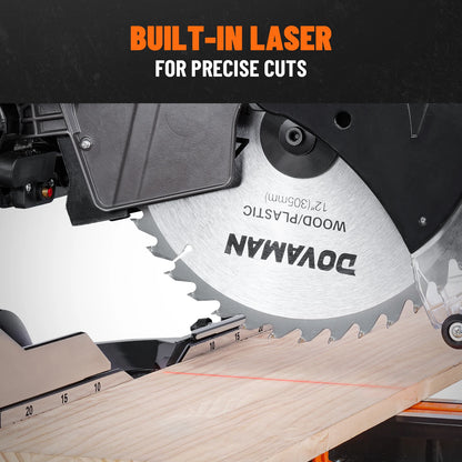 12-In Dual-Bevel Sliding Miter Saw