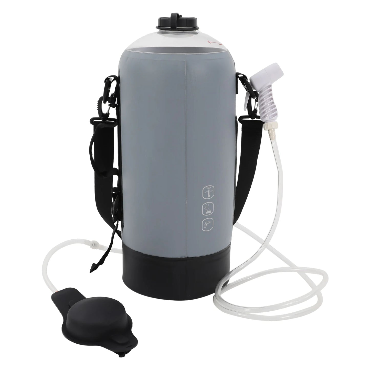 Portable Pressure Camp Shower with Air Pump