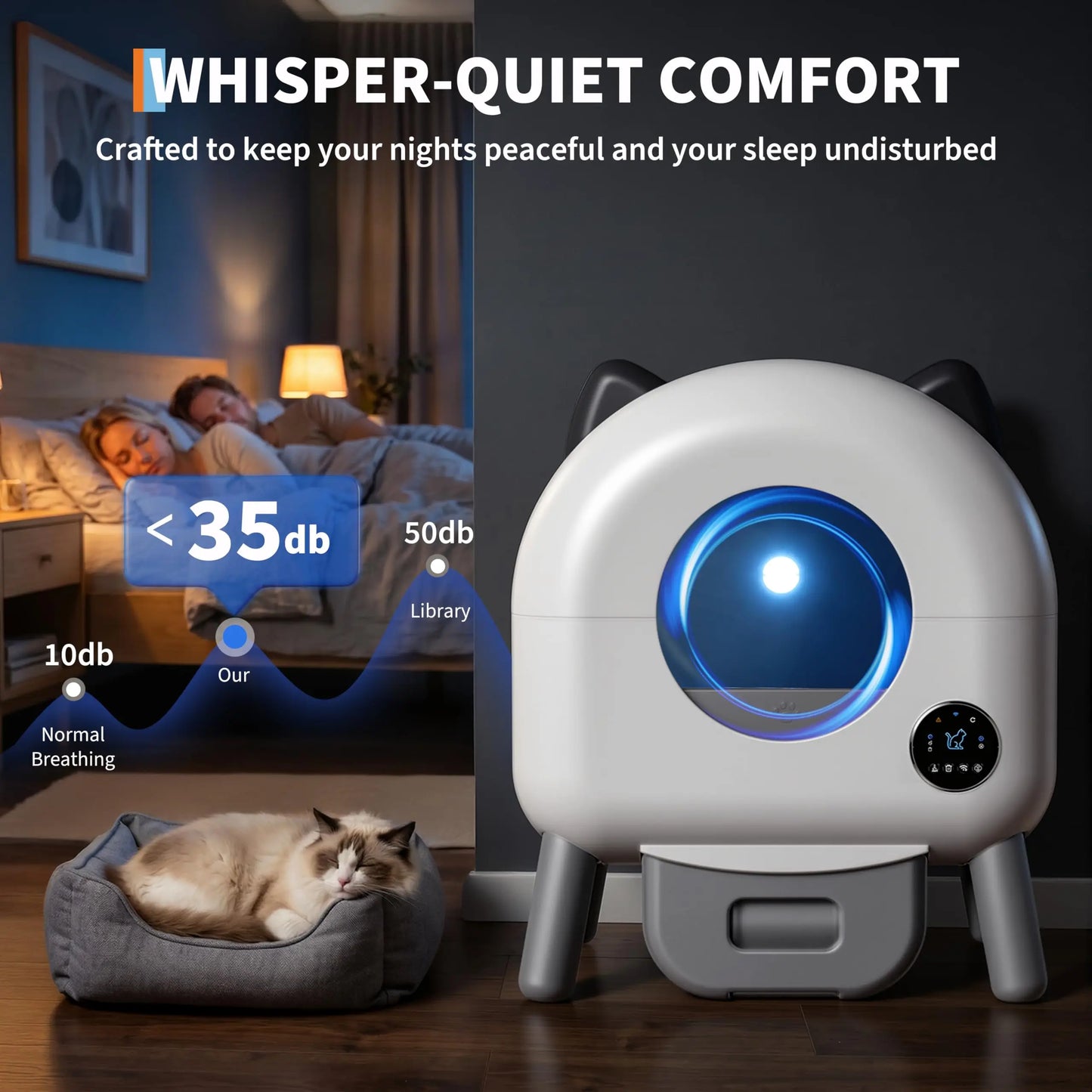Self Cleaning Cat Litter Box