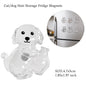 Transparent Dog Hair Storage Container, Memorial Keychain
