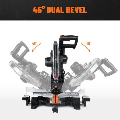 12-In Dual-Bevel Sliding Miter Saw