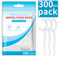 600/300/150/50pcs  Toothpicks,  Floss- Oral Care
