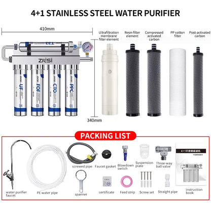 Household Drinking Water Purifier Five-Stage  System