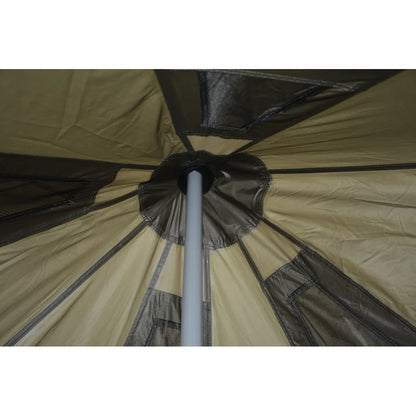Bell Tent for Family Camping, Stove Jack, 4-8 People