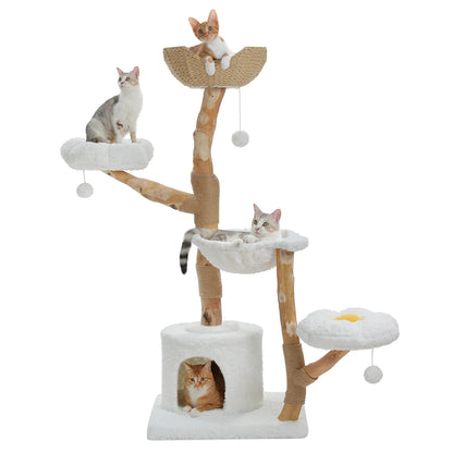 Cat Tree Tower with Sisal Scratching Post