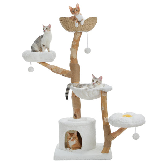 Cat Tree Tower with Sisal Scratching Post