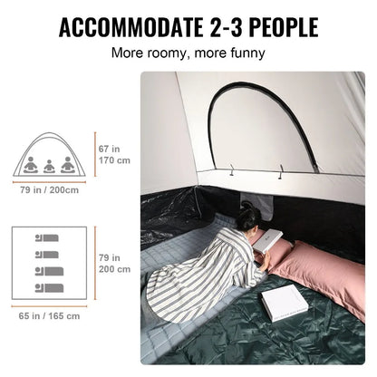 Truck Bed Tent with Rain Layer and Carry Bag