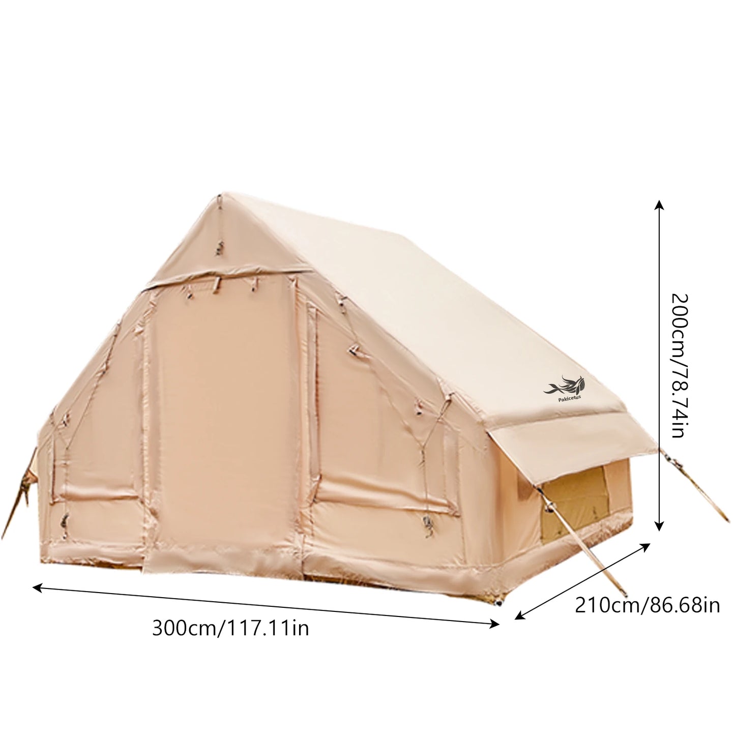 Inflatable Camping Tent with Skylight