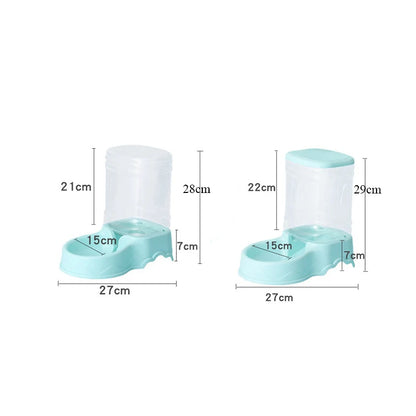 automatic feeder cat drinking bowl dog