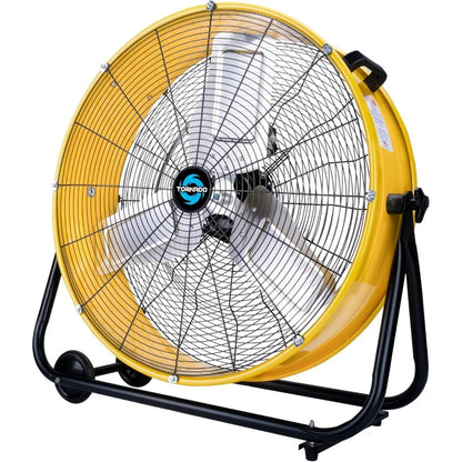 24" Metal Drum Fan, 3-Speed, Heavy Duty