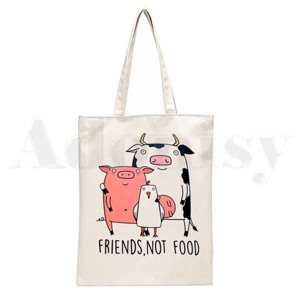 Reusable Shopping Canvas Tote Bags