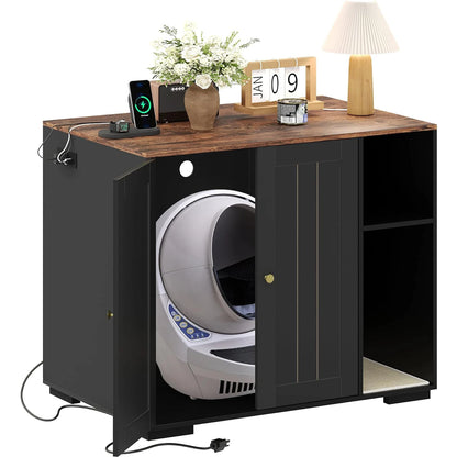 Cat Litter Enclosure For Litter Robot