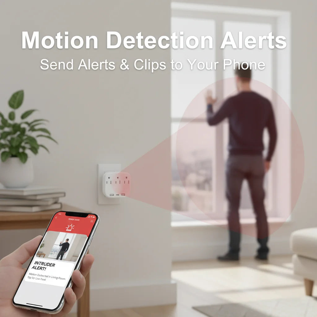 Mini Camera  HD WiFi Remote Viewing, Motion Detection, Recording,