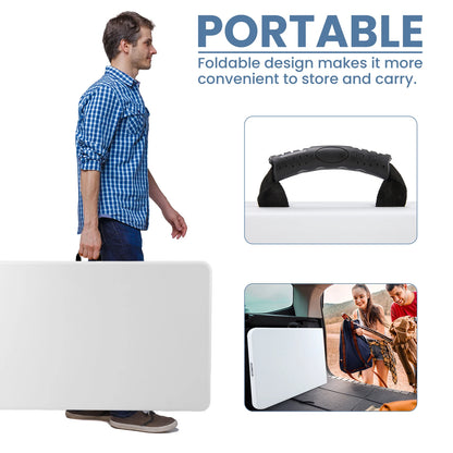 Portable Folding  Table with Carrying Handle