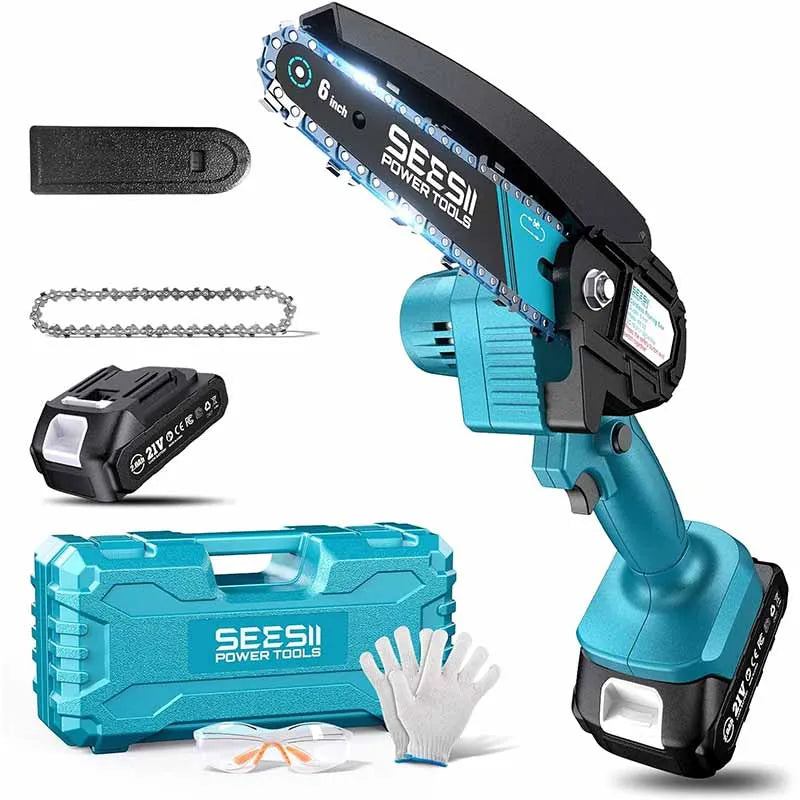 6-inch Cordless Chainsaw, Electric Power