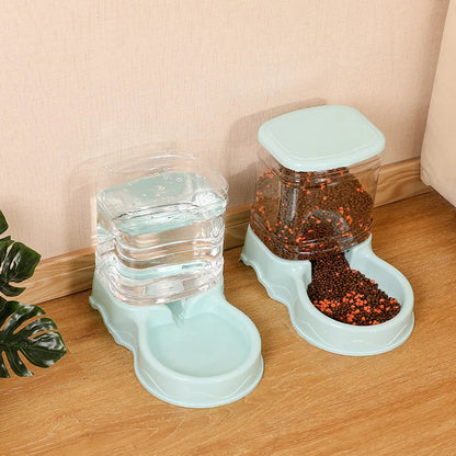 automatic feeder cat drinking bowl dog