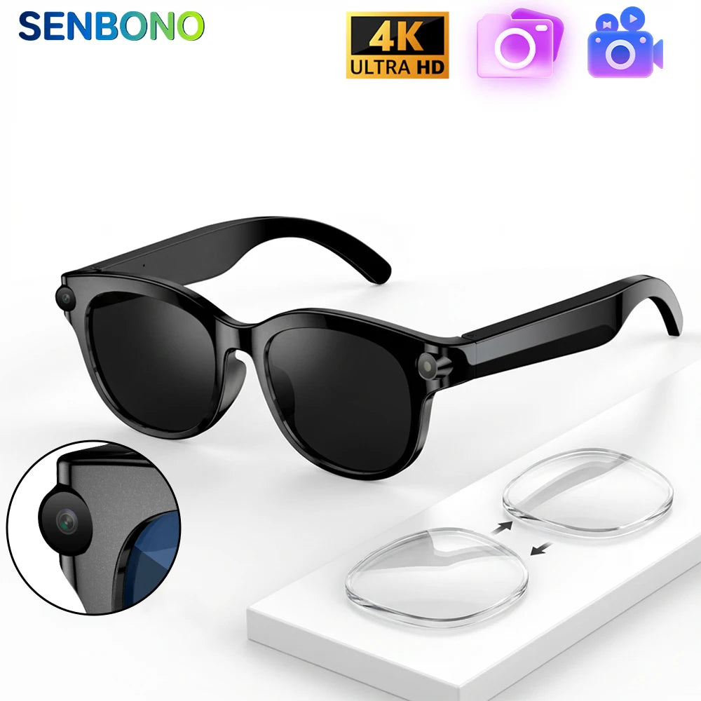 Smart Glasses 200W Pixels Camera