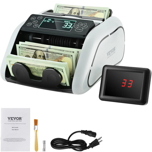 Money Counter Business Cash Register, Counterfeit Bill Detector