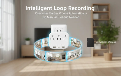 Mini Camera  HD WiFi Remote Viewing, Motion Detection, Recording,