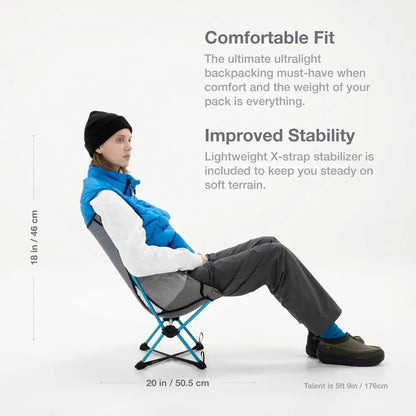 Ultralight 1.12 lbs Ripstop Camping Chair,