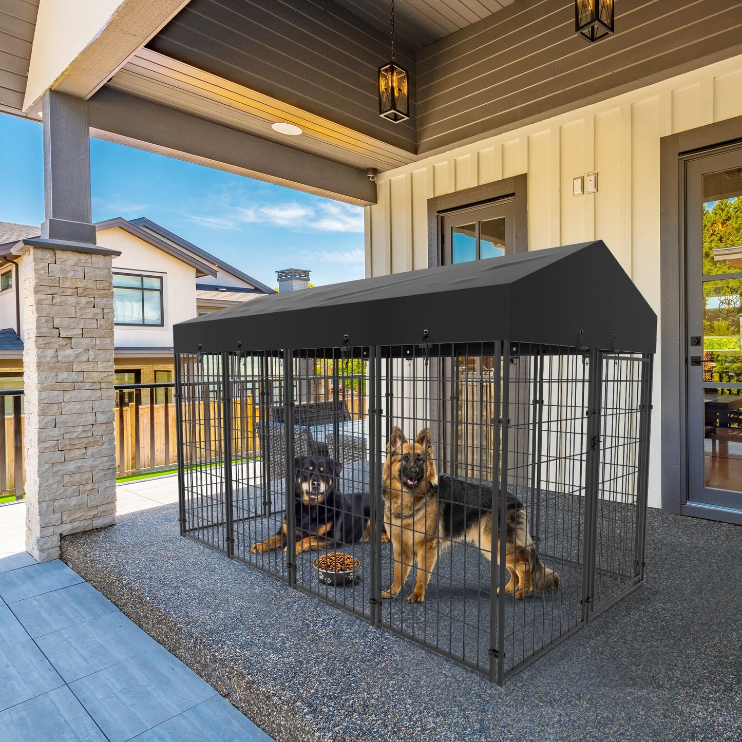 Large Dogs Welded Wire Kennels