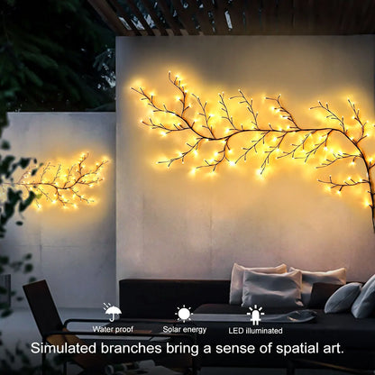 Willow Vine Light, Decorative Lights for Outdoor Gardens