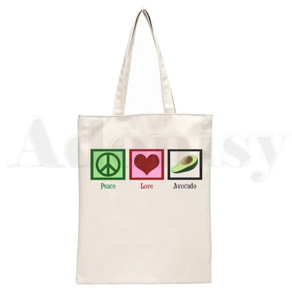 Reusable Shopping Canvas Tote Bags
