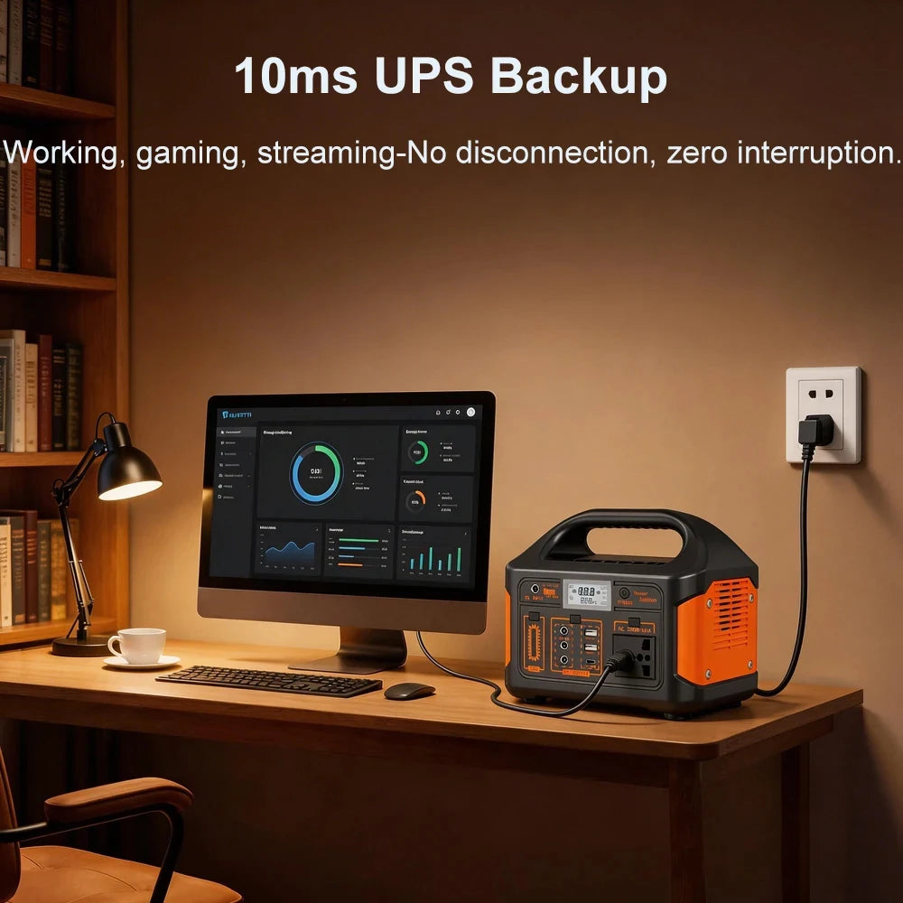 Portable Solar Generator  Backup Power Bank