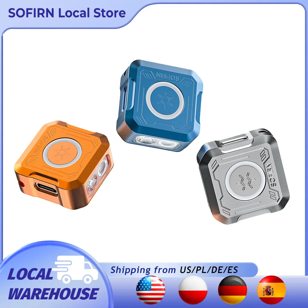 Pocket Flashlight RGB Signal Ring