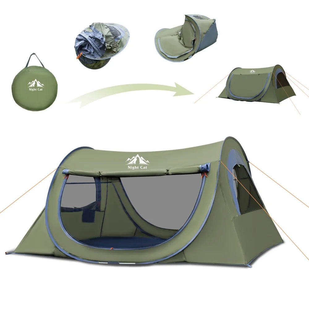 Pop Up Tent with Mosquito Net : Waterproof