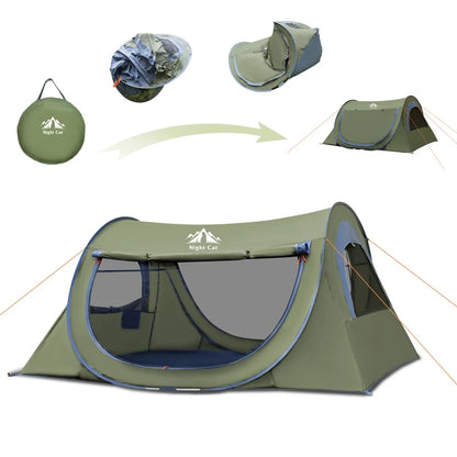 Pop Up Tent with Mosquito Net : Waterproof