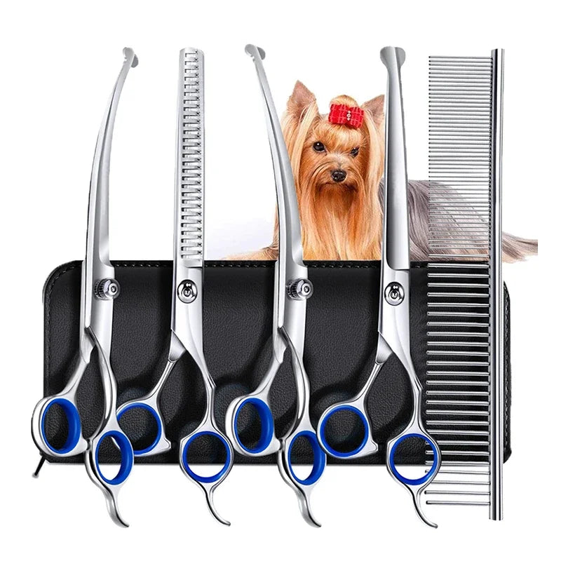 Dogs Grooming Scissors, Dog and Cat Hair Thinning