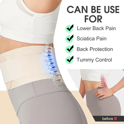 Back Brace | Lumbar Support | Herniated Disc Pain Relief