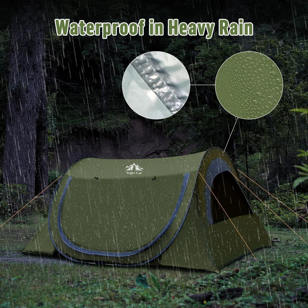 Pop Up Tent with Mosquito Net : Waterproof