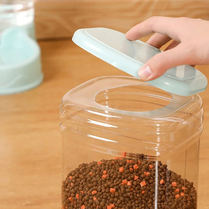 automatic feeder cat drinking bowl dog