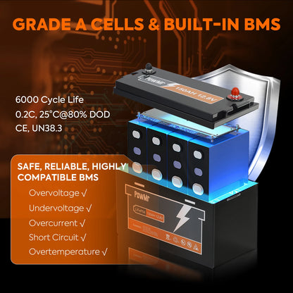 Battery Lithium For RV Boat Camp Home