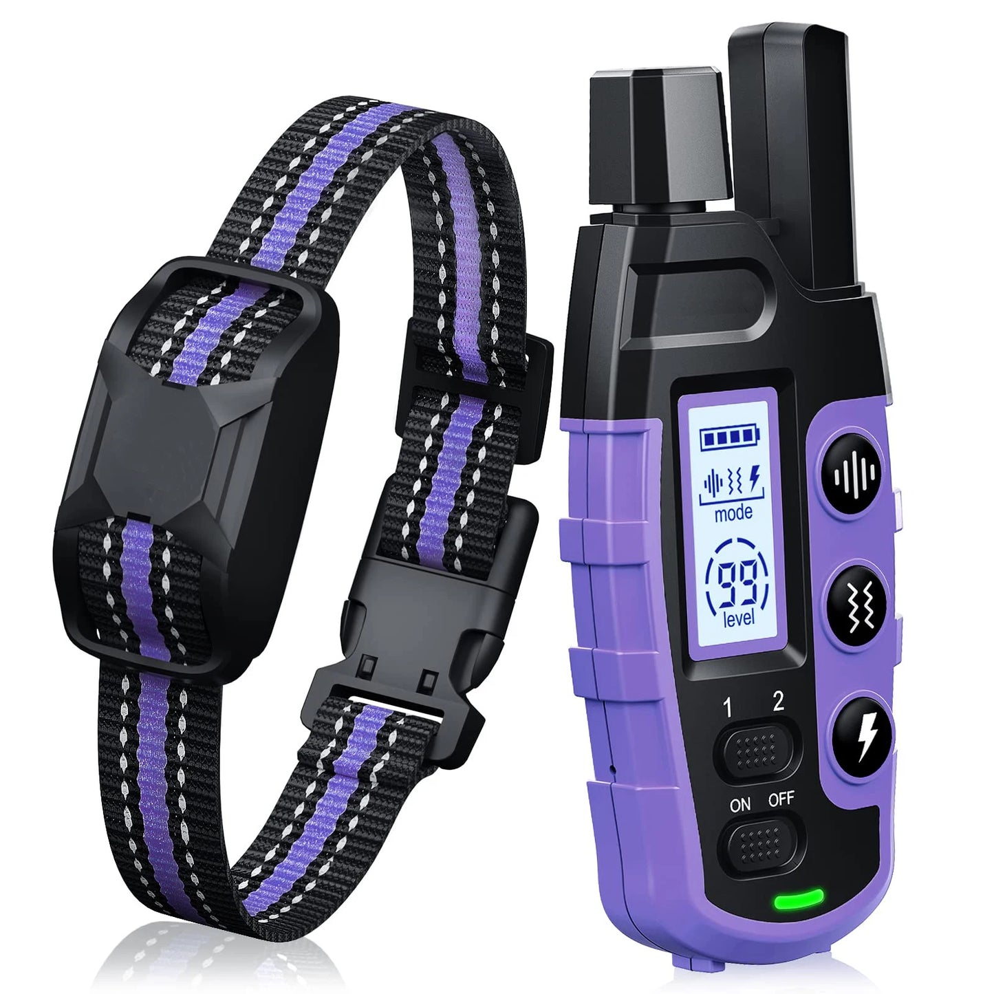 Electric Dog Training Collar For 5-120lbs Puppy