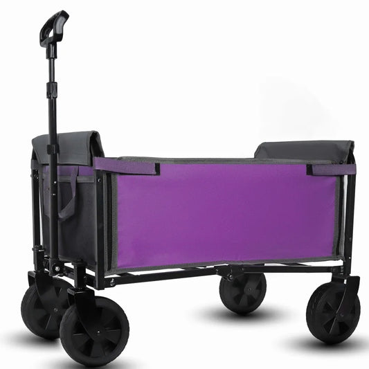 Collapsible Wagon with Wheels -Lightweight Utility, Camping