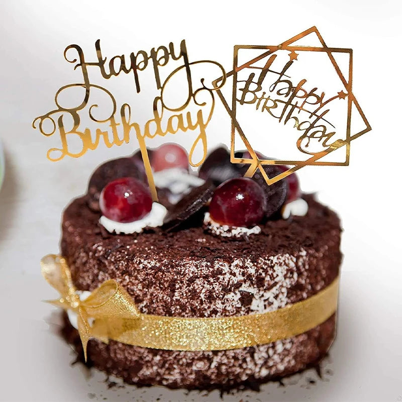 Happy Birthday Cake Topper