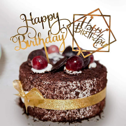 Happy Birthday Cake Topper