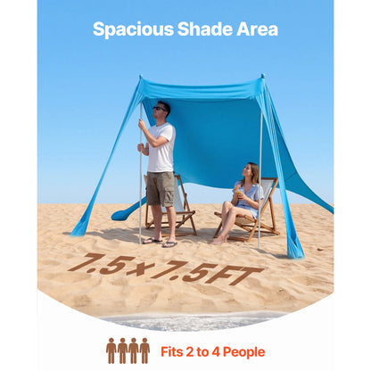 Pop Up Beach Canopy for Family Outings